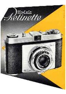 Kodak Retinette manual. Camera Instructions.